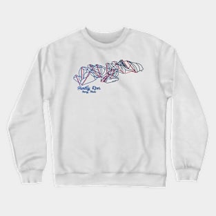 Sunday River Trail Map Crewneck Sweatshirt